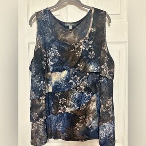 Roz & Ali Sleeveless blouse Sparkly